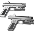 GUNNN-with-slide-v13.png Kaiju No. 8 - Defense Force Pistol
