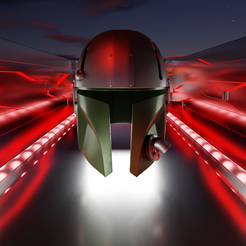 Knightwolf_Render_5A.png Post imperial Mandalorian Pilot helmet (3D Model)