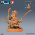 3027-Frog-Warlock-Swords-Medium.png Frog Warlock Set ‧ DnD Miniature ‧ Tabletop Miniatures ‧ Gaming Monster ‧ 3D Model ‧ RPG ‧ DnDminis ‧ STL FILE