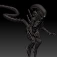 screenshot.3171.jpg Alien, Xenomorph, Vintage Style, Action Figure, 3.75"