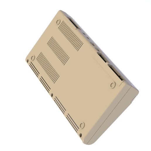 render9.jpg Modèle d'impression 3d du boîtier du Commodore 64 Breadbin