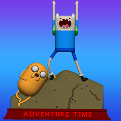1.png Download STL file Adventure Time Opening Diorama • 3D printing design, SillyToys