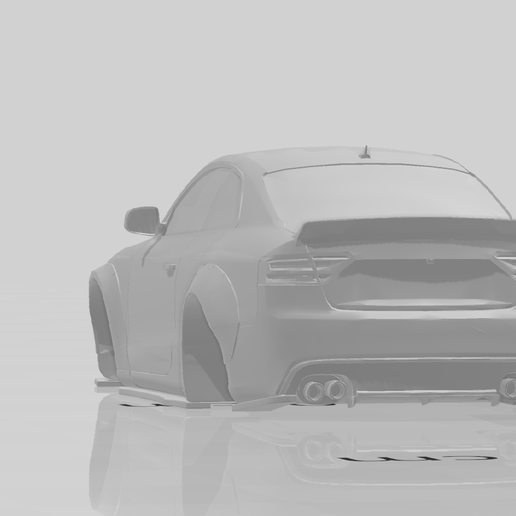 🚗 Audi Rs5 LB Works・ STL File for 3D printing・Cults