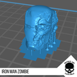 14.png Iron Man Zombie Head for 6 inch action figures