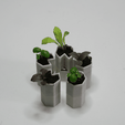Capture d’écran 2018-03-30 à 12.12.15.png Free STL file Tiny self-watering planter・3D printing design to download