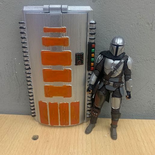 carbonite machine for figures 3.75 mandalorian razor crest .stl .obj 3D model