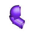 MKIII_arm_2-a.stl armadura de rebites posed arms truescale x11