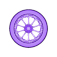 OBJ.obj Tire with rim