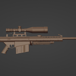 STL file Echo1 M28 Airsoft sniper rifle MRAD kit 🔫・3D print design to  download・Cults