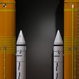 7.jpg Artemis 1 The Space Launch System (SLS): NASA’s Moon Rocket take off (lamp) and pedestal File STL-OBJ for 3D Printer