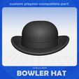Title.png Bowler Hat  Playmobil compatible