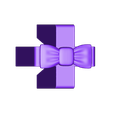 Gift_Ribbon_and_Bow.stl Бесплатный STL файл Wrapped Gift - Single Extruder・Модель 3D-принтера для скачивания