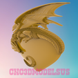 2.png Dragon on the heart,3D MODEL STL FILE FOR CNC ROUTER LASER & 3D PRINTER