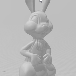 2023-06-02-09_04_11-Bunny-‎-3D-Builder.png STL-Datei VERZAUBERTER HASENWALD TIERE - CONEJO ANIMALES DEL BOSQUE VERZAUBERTER FILM・Modell zum Herunterladen und 3D-Drucken