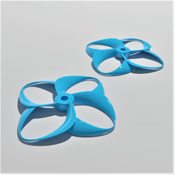 8.png STL file Tetra Loop Toroidal Propeller・3D printer design to download
