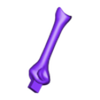 Manual_Phalange_Right_05.OBJ OBJ file Velociraptor skeleton life size Part02/05・3D printer model to download