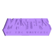 maitre univers1.stl logo des maitres de l'univers / masters of the universe