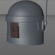 Sabine-helmet-back-plate1.jpg Sabine Wren's armor - The Star Wars wearable 3D PRINT MODEL