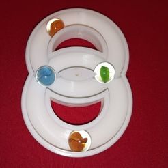 51769f5e66e67d56c87816dd892d089a_display_large.jpg Free STL file Smiley Face Marble Rings, Hungarian Rings, Marble Fun・3D printer design to download