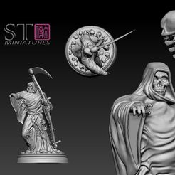 3D Printable Grim Reaper 3 by Goon Master