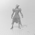 3.png DWG Twisted Fate 3D Model