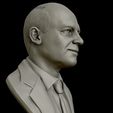 04.jpg Dwight D Eisenhower Portrait Sculpture 3D print model
