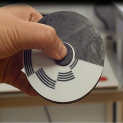 Bedhams_Disk.png Free STL file Multi-Color Benham's Disk・3D printable design to download