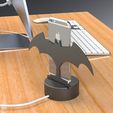 Batman Cell Phone (1).jpg Themed iPhone Stand - Tesla, FORTNITE, Batman or Hockey