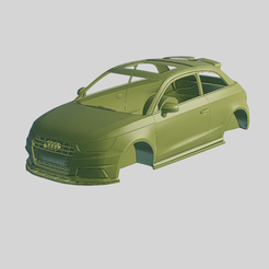 Audi-S1-i1.png STL-Datei Audi S1 Quattro Sportback 2020 Druckfähige Karosserie・3D-Drucker-Vorlage zum herunterladen