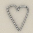 heart4.jpg #valentine Bundle of 10 Heart designs Cookie Cutters