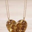 Pendant.png Honeycomb Heart pendant