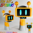 11111.png FUN BOT SPRUNKI INCREDIBOX ROBOT | Sprunki 3D Model STL Fan Art