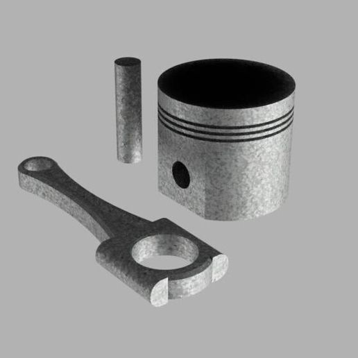 STL file ROD PISTON MODEL, ROD PISTON MODEL, ROD PISTON MODEL ️ ・3D ...
