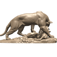 3.png Sculpture Panther Statue