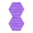 2_Hex_Tiles_-_WoodTile.stl Terrain Overlay Tiles For Gloomhaven
