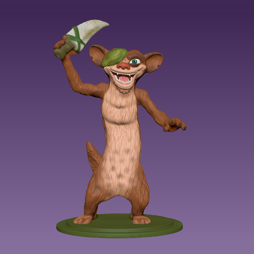 buck from The Ice Age Adventures of Buck Wild