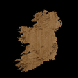 3.png Topographic Map of Ireland – 3D Terrain