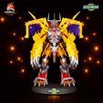 1.jpg Digimon - WarGreymon STL - 3D PRINTING
