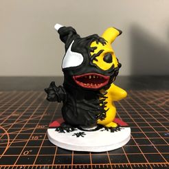 VP 2_6.jpg Fichier STL Venom Pikachu・Design à télécharger et à imprimer en 3D