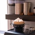 DSCF3669.jpg 3D file Kawaii Dim Sums in a Cute Basket・3D printer model to download