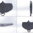 Пряжка-4-2.jpg Assassin’s belt buckle, bracers and brooch, full accessory pack