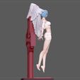 4.jpg REI AYANAMI ANGEL EVANGELION SEXY GIRL STATUE CUTE PRETTY ANIME CHARACTER 3D PRINT