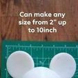 418736202_409669478125818_7920935083373630751_n.jpg Mickey Mouse Head / Minnie mouse head / Mickey Minnie wreath decor /. party decoration / Magnet/Cake topper / Wall decor / Hanger
