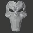 deaths mask 3.png STL-Datei Deaths Mask Darksiders The Executioner kostenlos・3D-Druck-Modell zum herunterladen