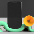 06.png Tentacle Phone holder/Speaker