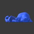 Azul_elefant.jpg Elephant Keychain / Smartphone Stand