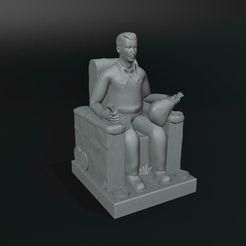 1.jpg Fichier 3D Statue de Jésus Malverde・Design pour imprimante 3D à télécharger