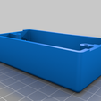 shallow_AC_box-box.png Free STL file Shallow AC Outlet Box・Object to download and to 3D print
