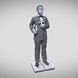 namuncura1.png Blessed Ceferino Namuncura Figure for 3D printing 3D print model