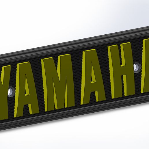 🪖 yamaha xs650 tank emblem (1978)・ STL File for 3D printing・Cults